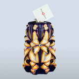 Geschnitzte Kerze Mittel - Golden Twilight