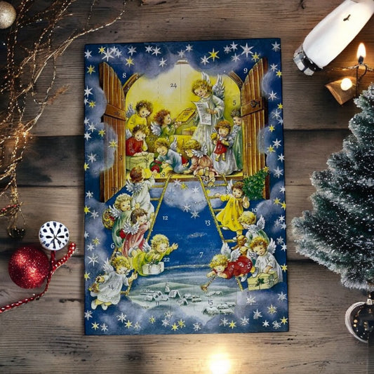 Postkarte Adventskalender