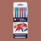 Koi Coloring Brush Pen Earth Set | 6 Farben