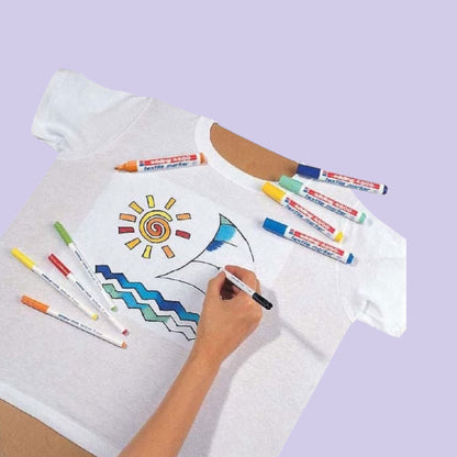 Edding 4500 Textile Marker – 2-3 mm Rundspitze, Violett