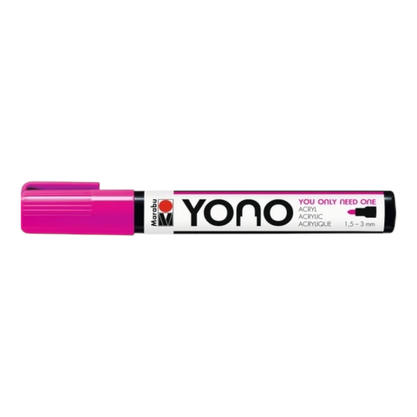 YONO Acrylmarker – Magenta (1.5–3 mm)