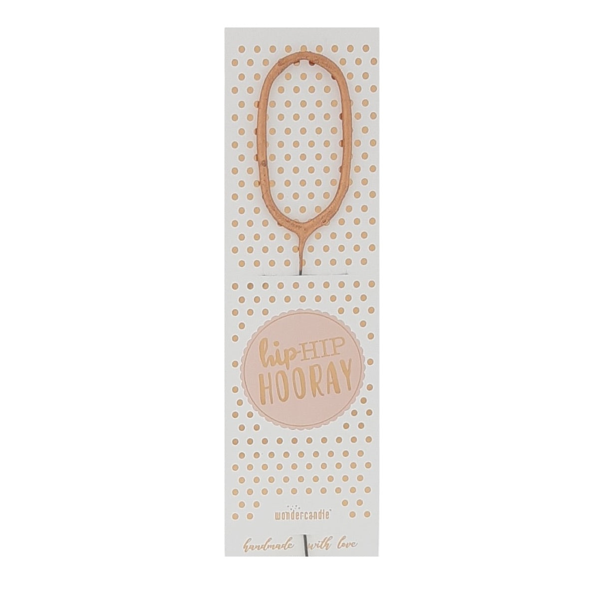 Wundercandle Wunderkerze „Hip Hip Hooray“, 0