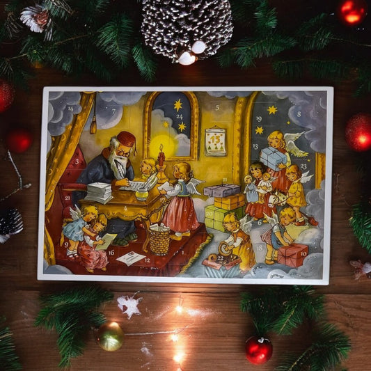 Postkarte Adventskalender