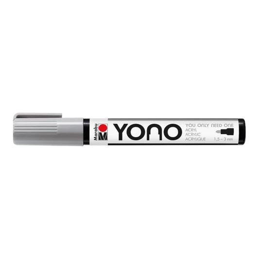 YONO Acrylmarker – Hellgrau (1.5–3 mm)