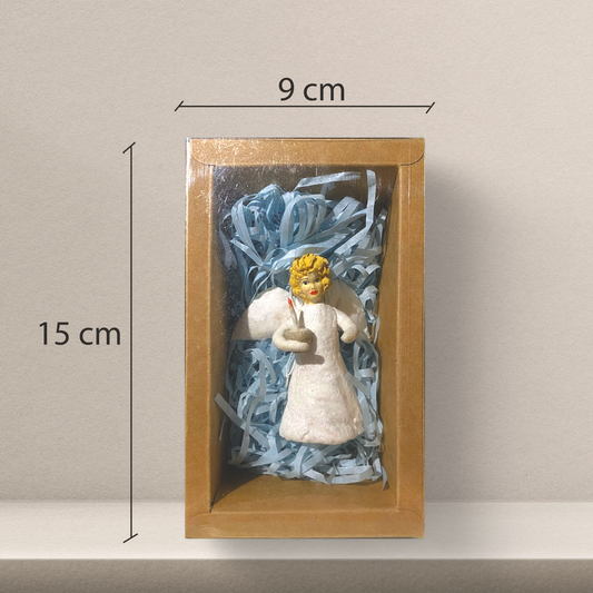 Weihnachtspuppe Engel mit Kerze