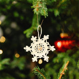 Weihnachtssmuck Handgehäkelter Schneeflocke (klein)