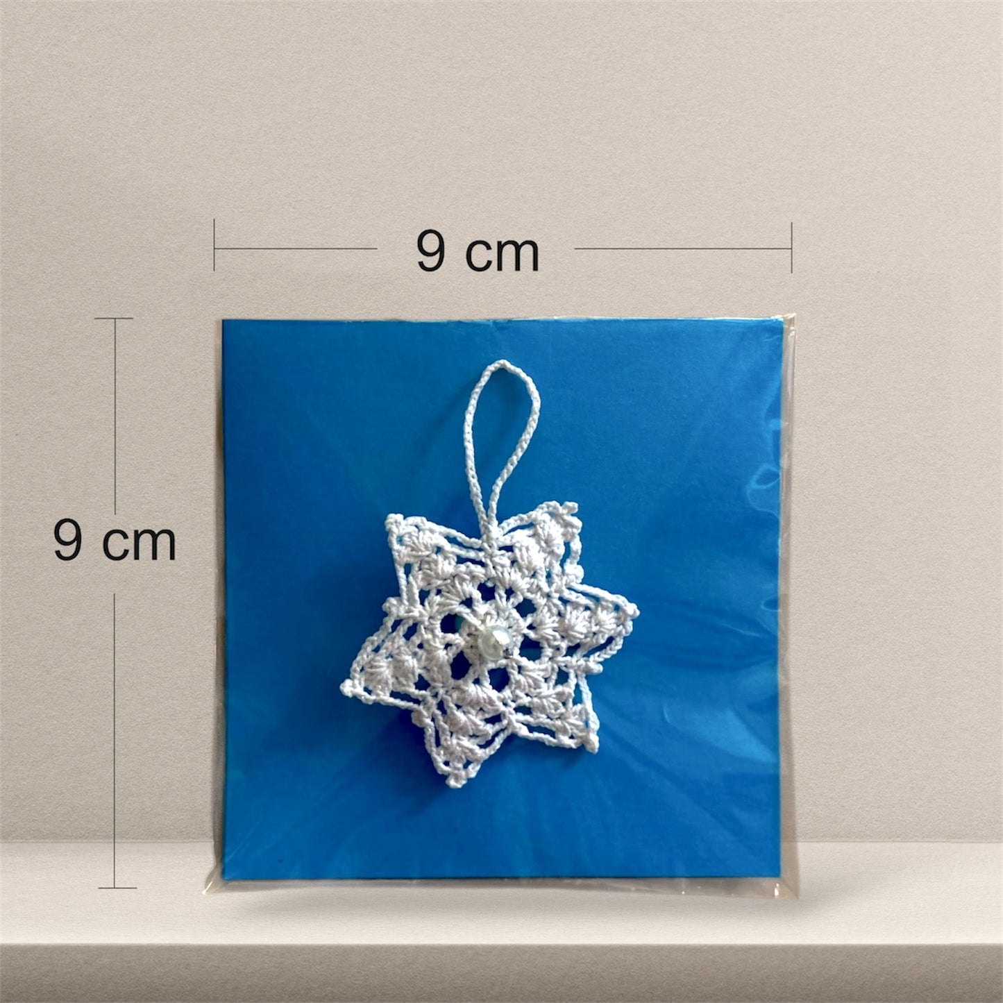 Weihnachtssmuck Handgehäkelter Schneeflocke (klein)