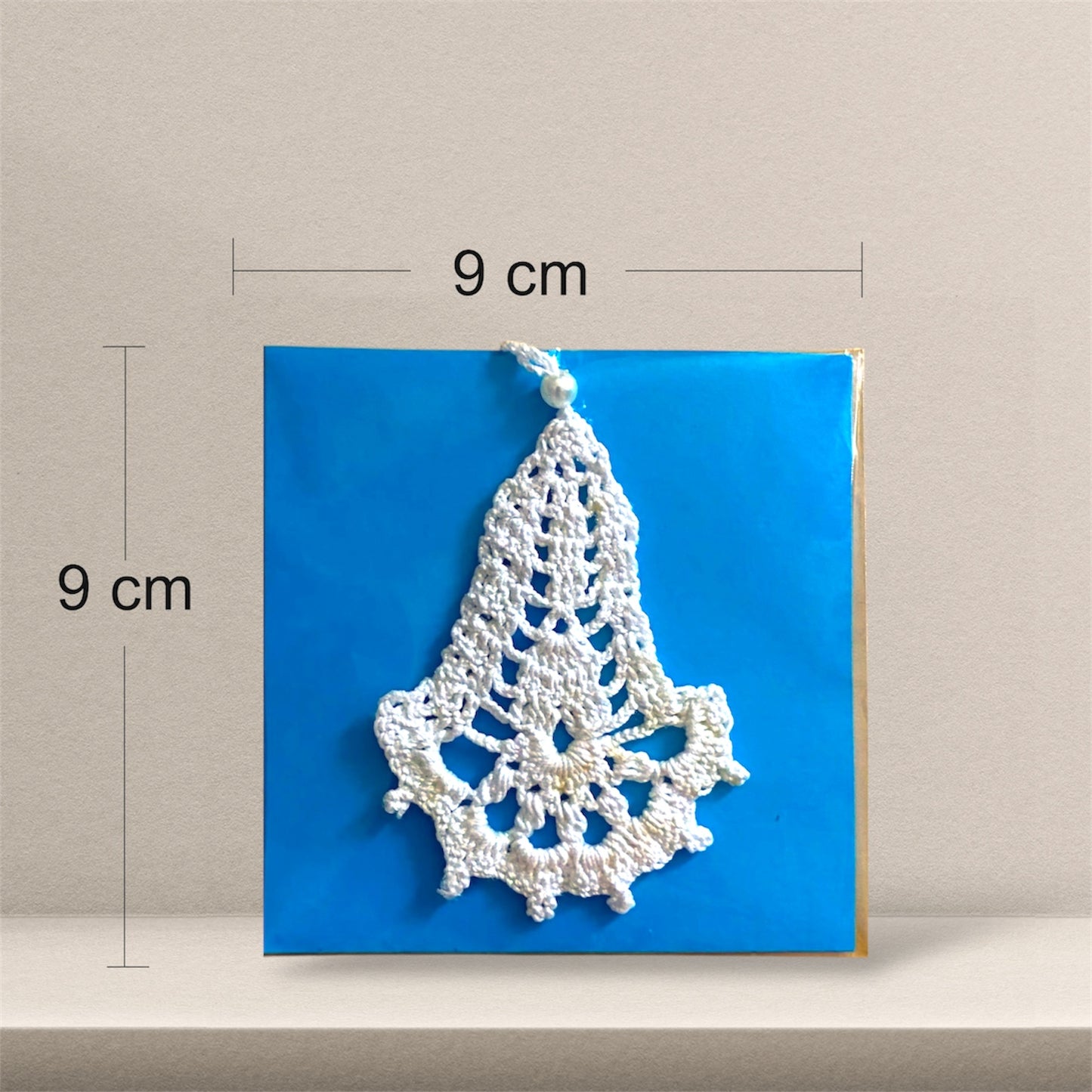 Weihnachtssmuck Handgehäkelter Glöckchen (gros)