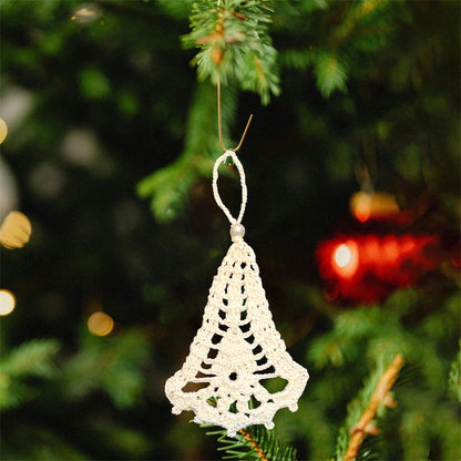 Weihnachtssmuck Handgehäkelter Glöckchen (gros)