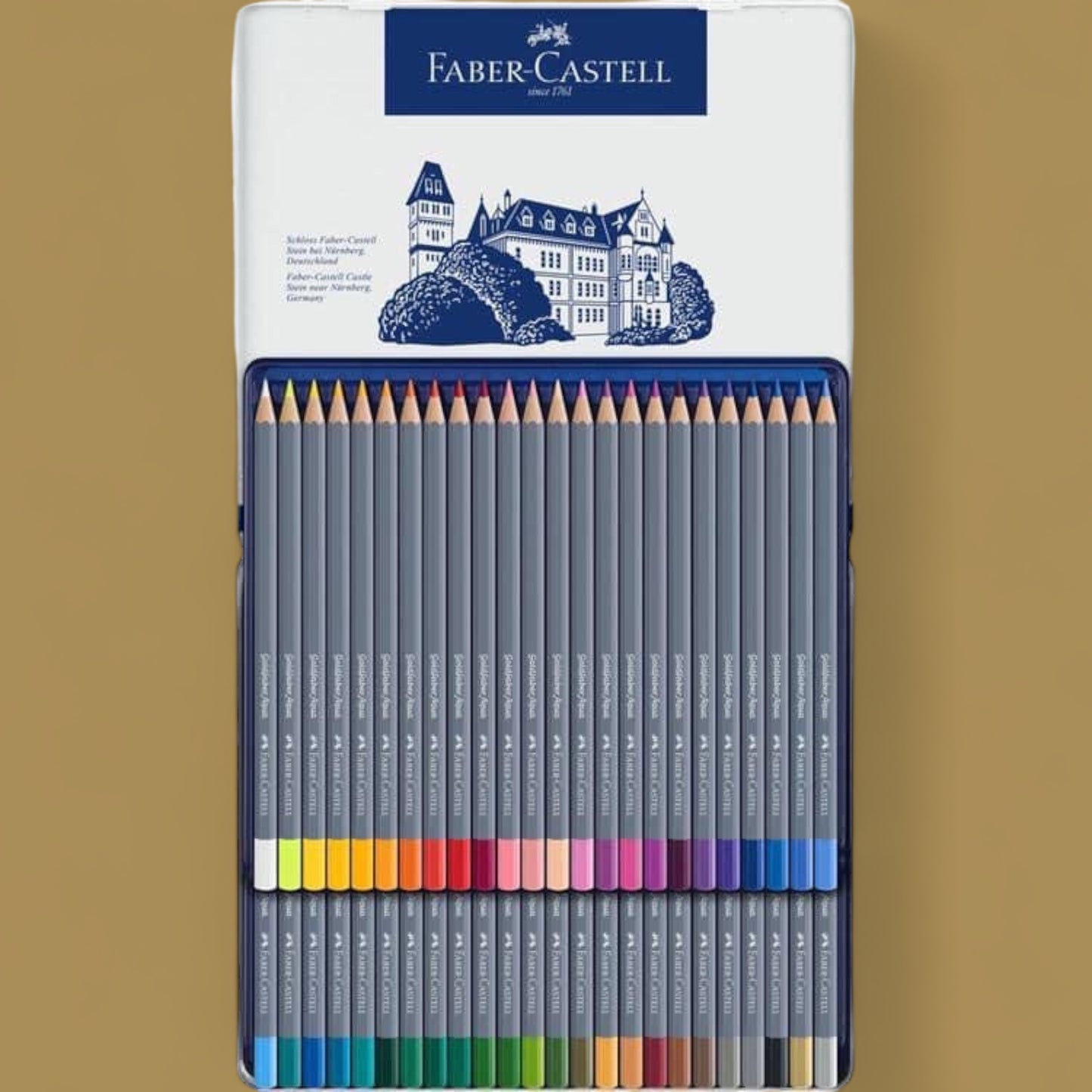 Faber Castell Goldfaber Aqua Aquarellstifte 48er