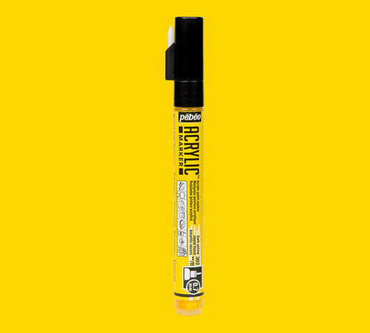 Pébéo  Acrylic Marker PTE 0.7mm Jaune FC 303