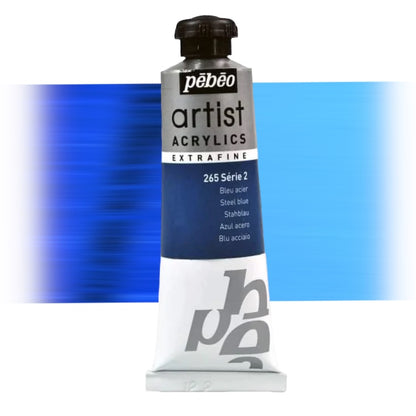 Pébéo Artist Acrylics STEEL BLUE 265 Series 2