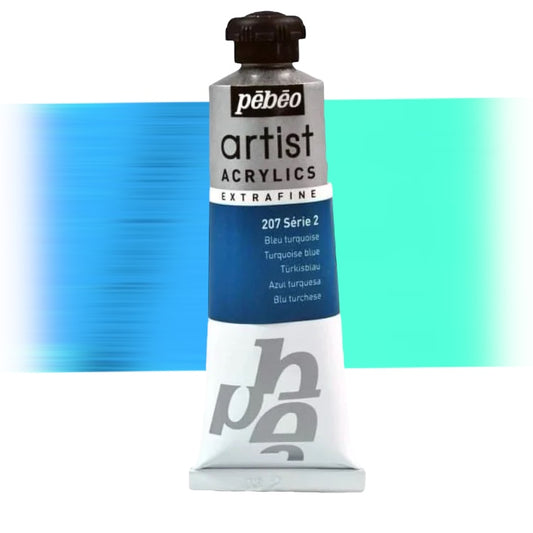 Pébéo Artist Acrylics Turquoise Blue 207 Series 2