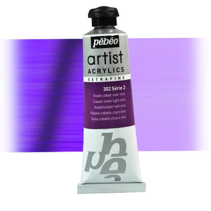 Pébéo Artist Acrylics Cobalt Violet Light Imitation 302 Series 3