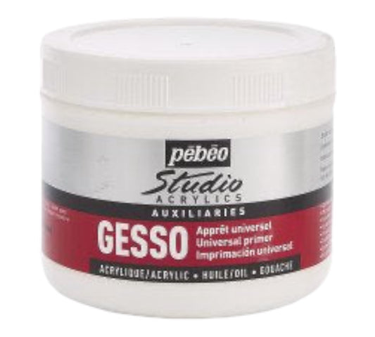 Pébéo Studio Auxiliaries Universal Gesso Grund Weiss