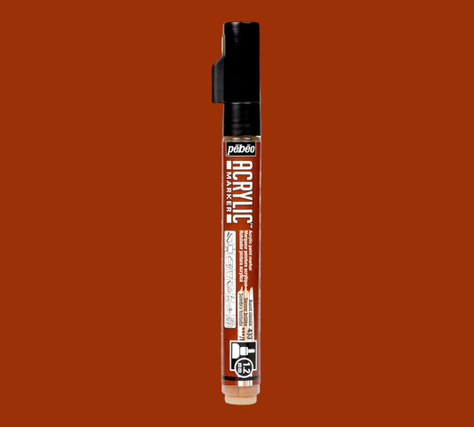 Pébéo  Acrylic Marker PTE 1.2mm Sien Brul 433