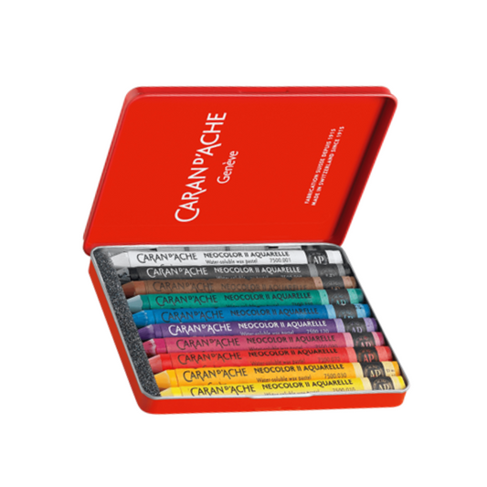 Caran D'ache Neocolor® Ii Wax Pastel Set 10 pieces