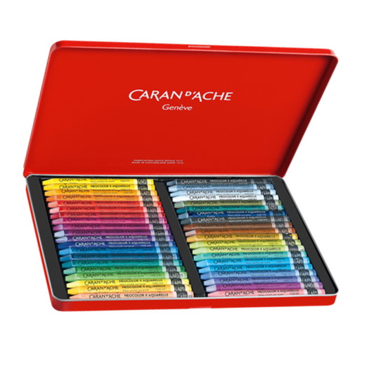 Caran D'ache Neocolor® Ii Wax Pastel Set 40 pieces