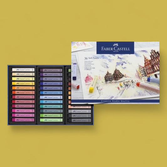 Van Gogh Faber Castell Soft Pastel Color Selection In 36 Colors