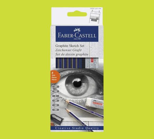 Faber Castell Graphite Sketch Set 8-teilig