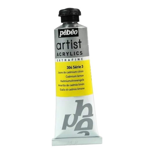 Pébéo Artist Acrylics Cadmium Lemon Yellow N 304 Series 3