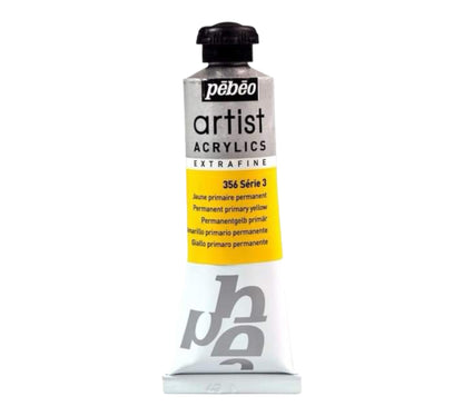 Pébéo Artist Acrylics Permanent Primary Yellow 356 Series 3