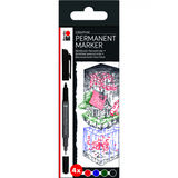 Marabu Permanent Marker Graphix 4er ONCE UPON A TIME