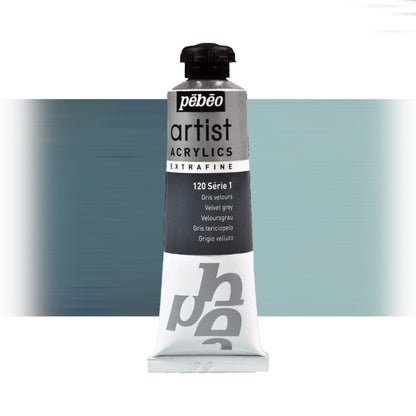 Pébéo Artist Acrylics Velor Gray 120 Series 1