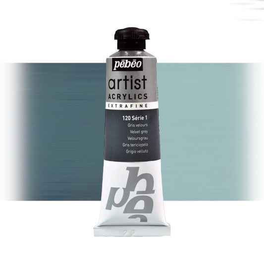 Pébéo Artist Acrylics Velor Gray N 120 Series 1