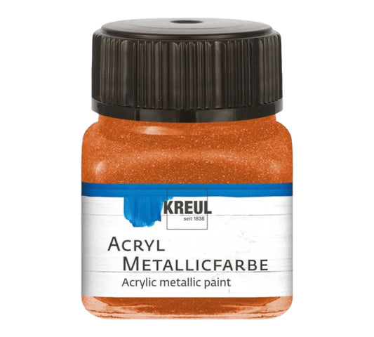 Kreul Acryl Metallicfarbe Kupfer  77280