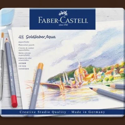Faber Castell Goldfaber Aqua Aquarellstifte 48er