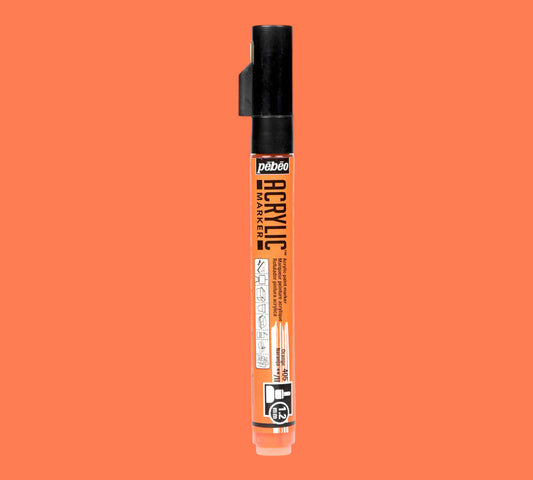 Pébéo  Acrylic Marker PTE 1.2mm Orange 405