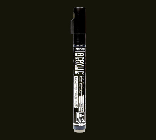 Pébéo  Acrylic Marker PTE 1.2mm Noir 436