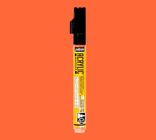 Pébéo  Acrylic Marker PTE 1.2mm Orang Fluo 442