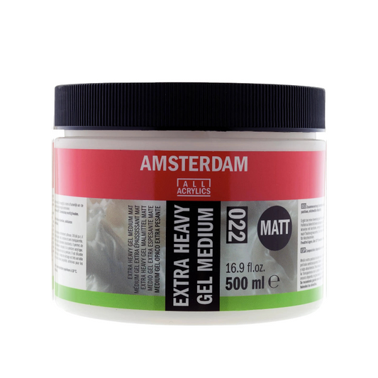 Amsterdam Extra Heavy Gel Painting Medium Matt Container 022