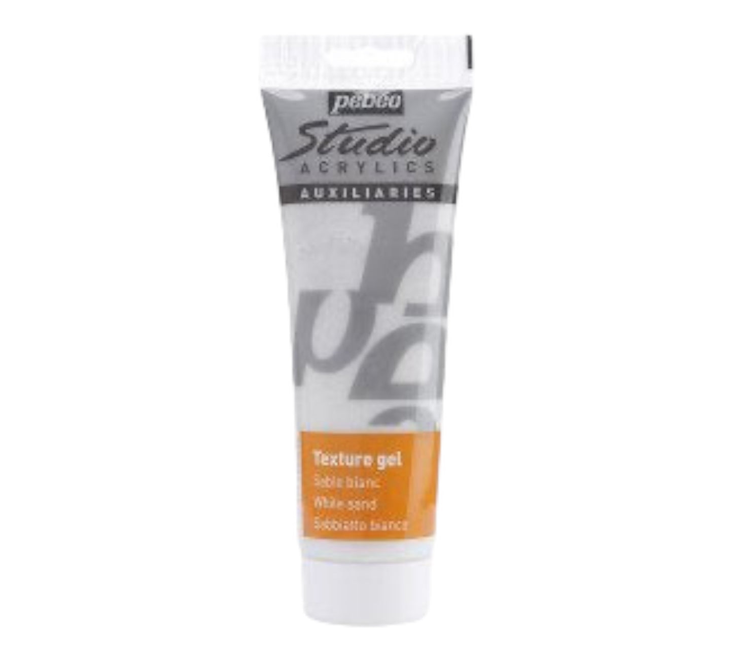 Pébéo Texture Gel 2 Sand Mortar Black