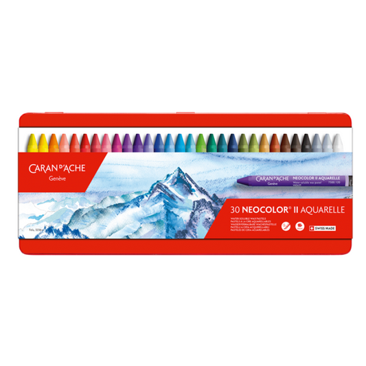 Caran d'Ache  Neocolor ™ II  Wax Pastell  30 Farben