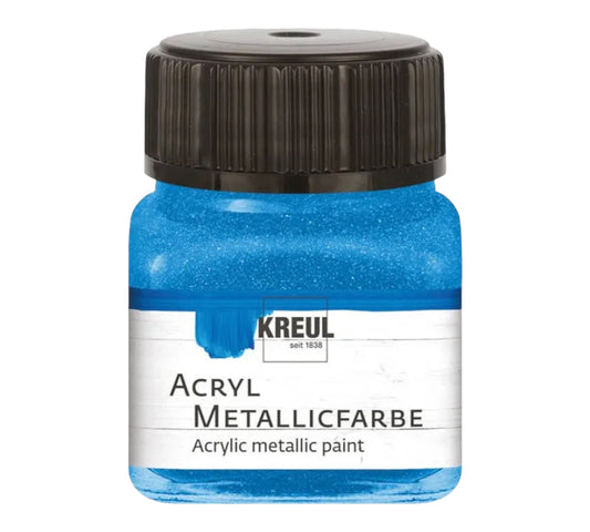 Kreul Acryl Metallic Paint Blue 77275