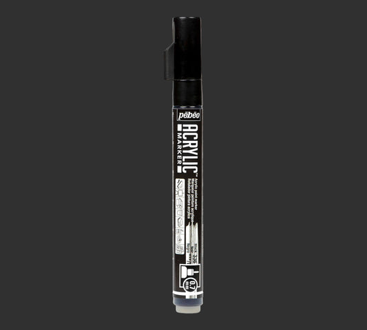 Pébéo  Acrylic Marker PTE 0.7mm Noir 336