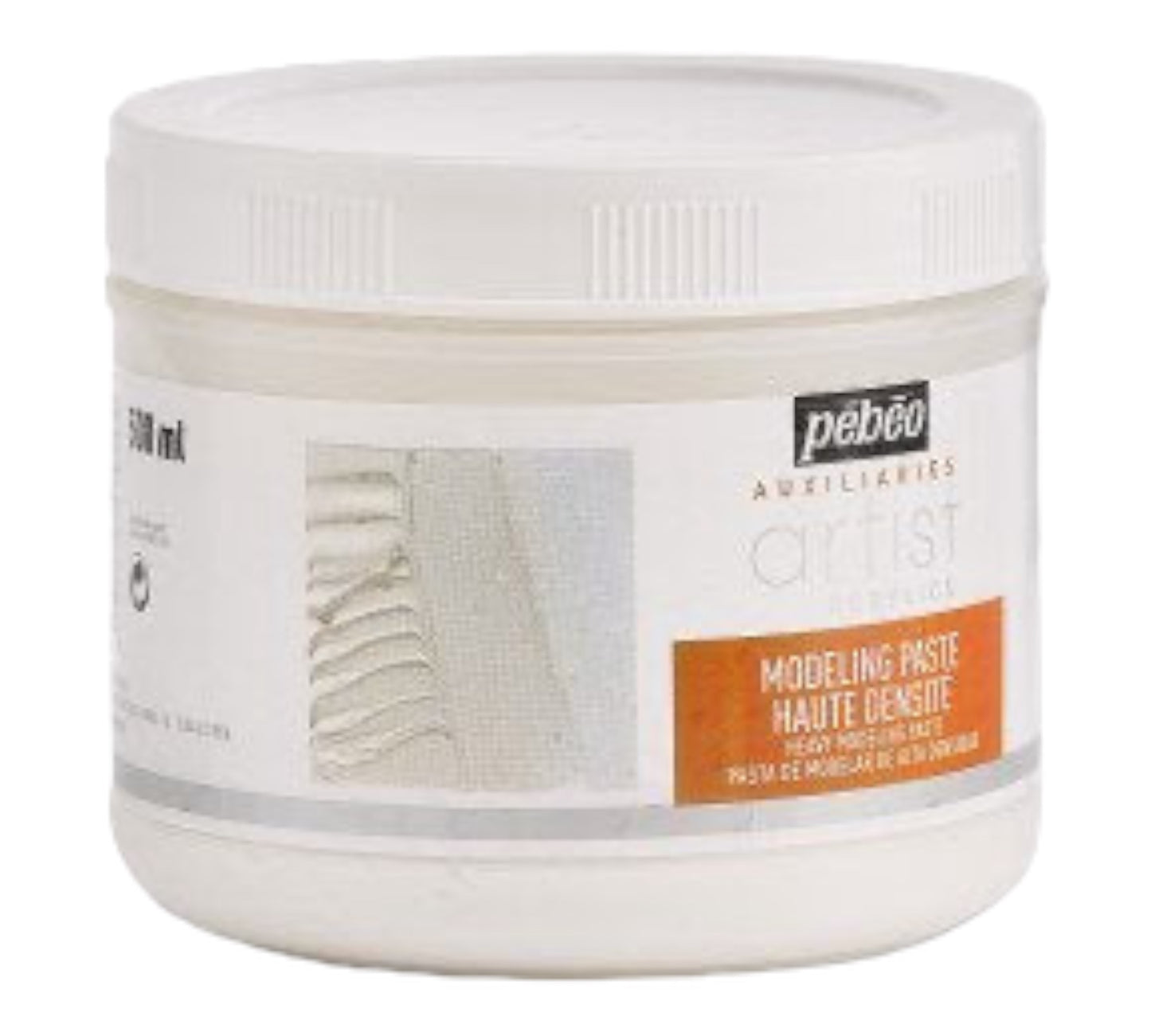 Pébéo Auxiliaires Artist Acrylics Modeling Paste, Structure Paste White