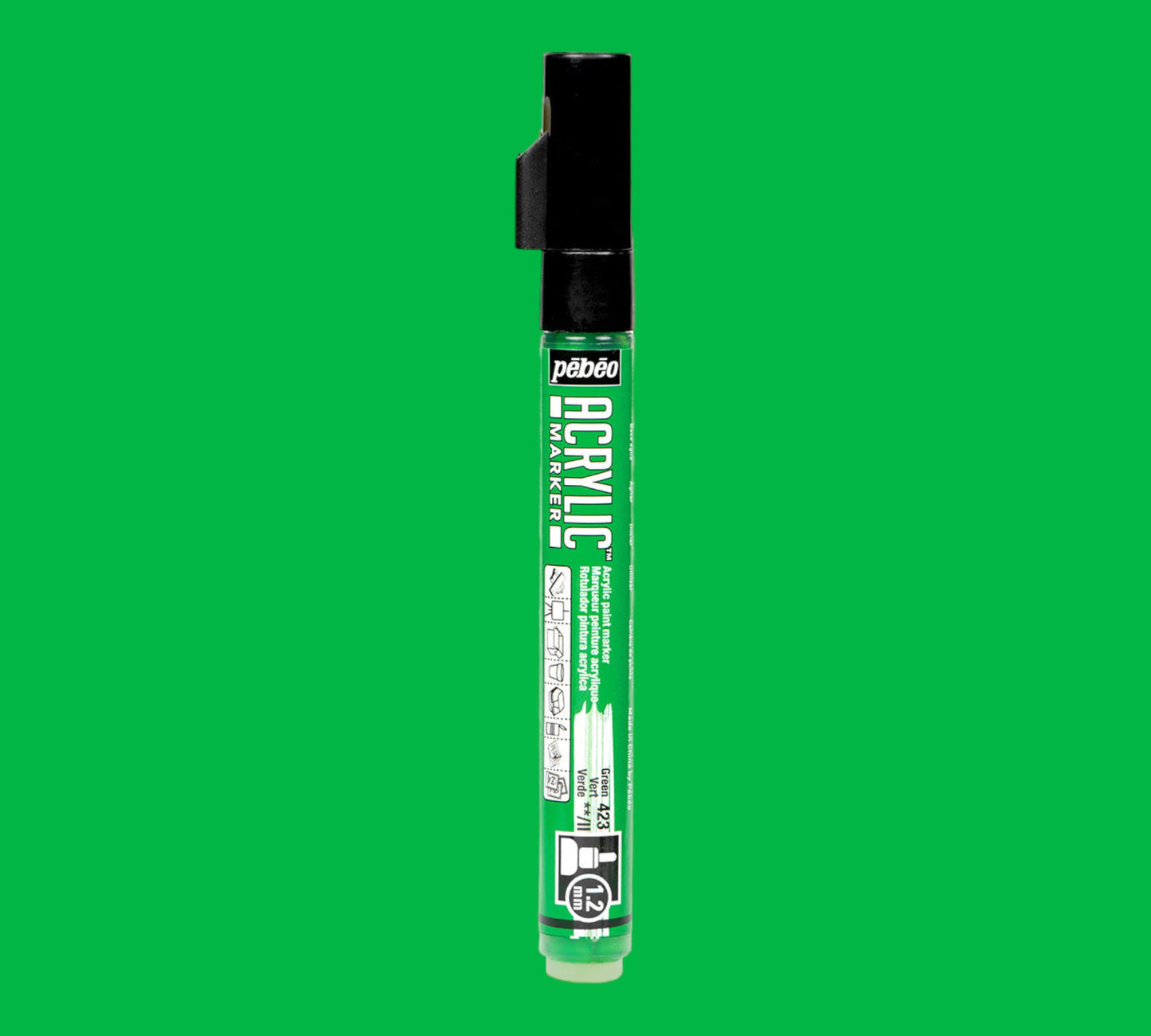 Pébéo  Acrylic Marker PTE 1.2mm Vert 423