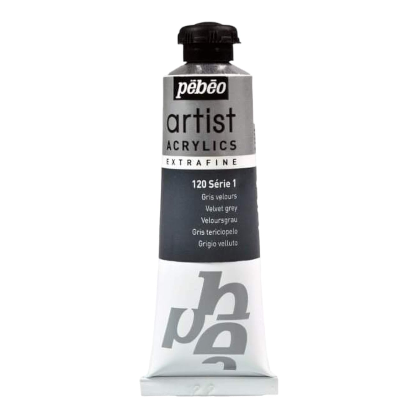 Pébéo Artist Acrylics Velor Gray N 120 Series 1