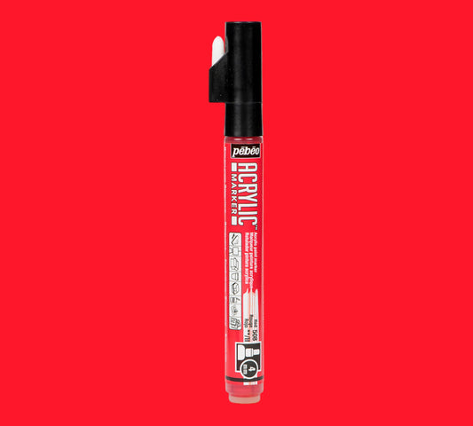 Pébéo  Acrylic Marker PTE 4mm Rouge 508