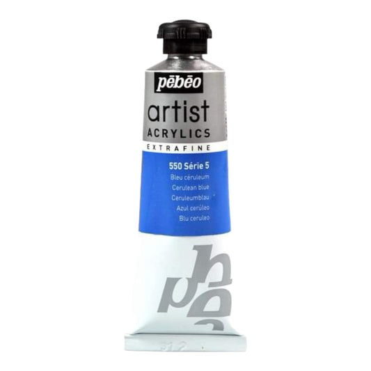 Pébéo Artist Acrylics Ceruleum-Blau 550 Serie 5