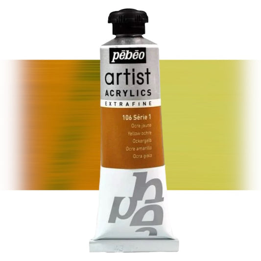 Pébéo Artist Acrylics Ocher Yellow N 106 Series 1