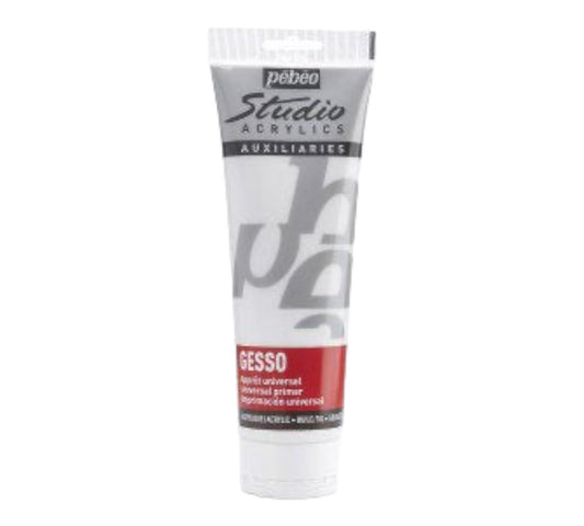 Pébéo Studio Auxiliaries Universal Gesso Grund Weiss