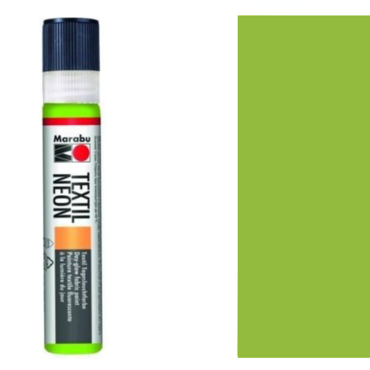 Marabu Textil Liner Neon Green 365, 25 ml