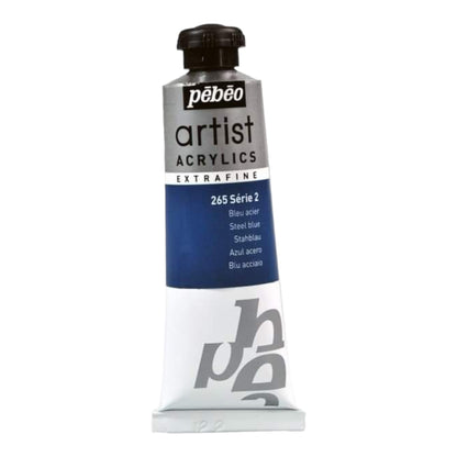 Pébéo Artist Acrylics STEEL BLUE 265 Series 2