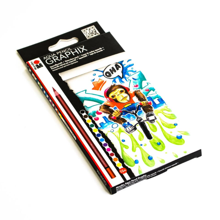 Marabu Graphix Aqua Pencil 12 pieces