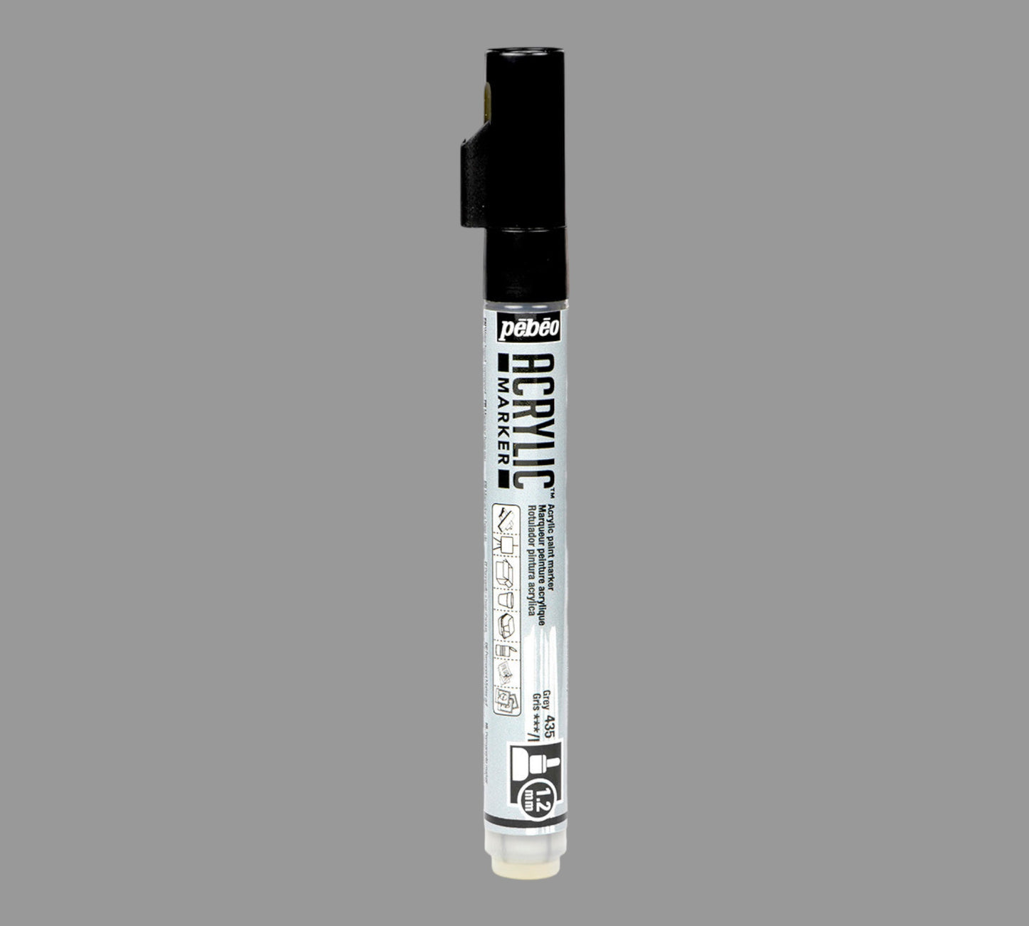 Pébéo Acrylic Marker PTE 1.2mm Gris 435